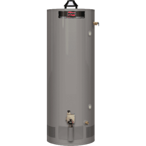 Ruud Achiever Plus Atmospheric Gas Water Heater.