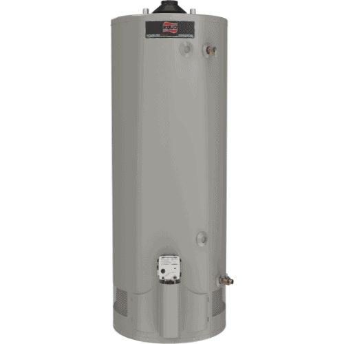 Ruud Achiever Plus Series Heavy Duty Ultra Low NOx Gas Water Heater.