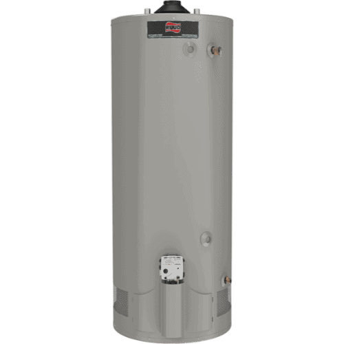 Ruud Heavy Duty Ultra Low NOx Gas Water Heater Achiever Series.