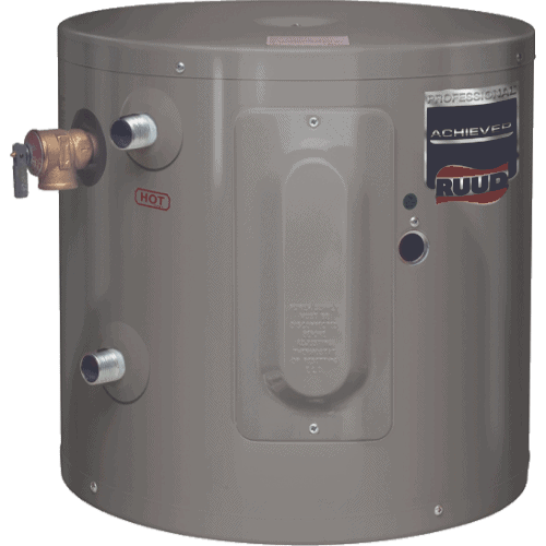 Ruud Achiever™ Series Point-of-Use Electric Water Heater.