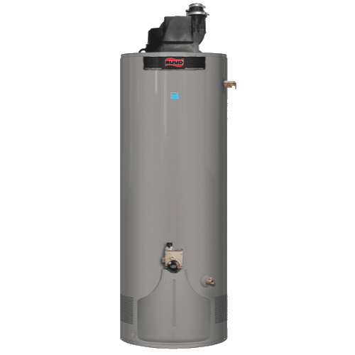 Ruud Ultra Low NOx Power Vent Gas Water Heater.