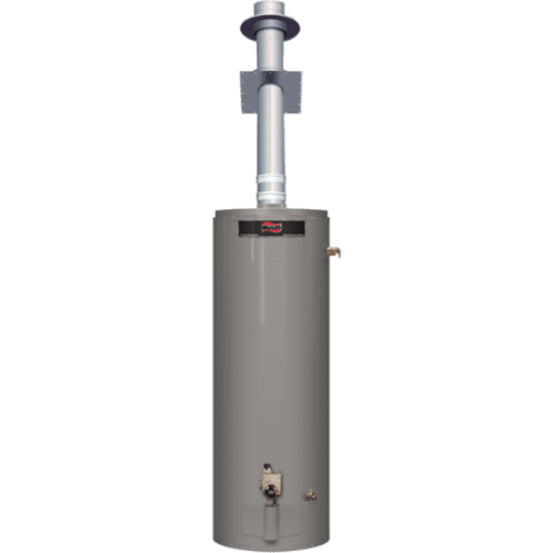 Ruud Achiever Series Direct Vent Gas Water Heater.