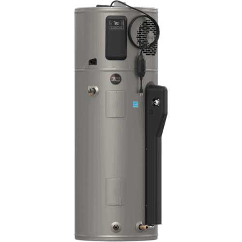 Ruud ProTerra® Plug-in Heat Pump with HydroBoost and LeakGuard (120V Shared Circuit) Hybrid Water Heater.